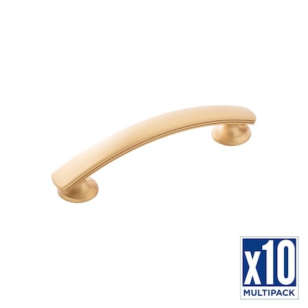 Hickory Hardware Pull 3-3/4 Inch (96mm) Center to Center, 10PK P2141-BGB-10B